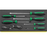 Stahlwille TCS 4620-4737/8 Jeu de tournevis DRALL+ 8 pièces dans un insert TCS 96838769