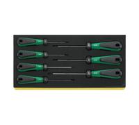 Stahlwille TCS 4856 Jeu de tournevis 3K DRALL en plateau TCS 7 pcs. Quantité:1