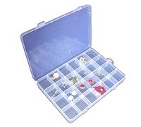 StaiBC Mallette à outils de bijoutier, 24 Compartment, blanc