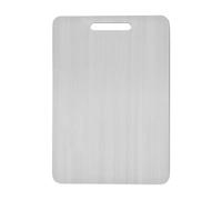 Stainless Cutting Board, Large Size Portable, Easy To Clean Hangable Boards | Meat Cutting Boards for Kneading Bread Dough, Cutting Fresh Fruits, Chopping Fresh Vegetables, Slicing Homemade Bread