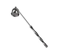Stainless Steel Candle Snuffer - Silver, Dustproof Long Handle, Candle Extinguisher Tool, 10 Pouce Length, Bell-Shaped Head, Heat-Resistant Metal | Birthday, Outdoor, Bedroom, Living Room, Hot