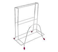 Stainless Steel Chopping Board Rack, Vertical Knife Holder Stand | Premium Stainless Steel Organizer, Space Saving Design, Perfect For Modern Kitchens C