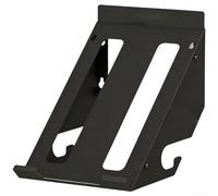 Stainless Steel Circular Saw Holder Wall Mount Rack | Rust-proof stainless steel, black coating, secure hold, garage organization, quick retrieval