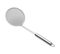 Stainless Steel Fine Mesh Skimmer, 100-Mesh Oil Strainer Spoon with Long Handle