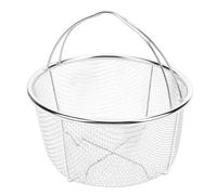 Stainless Steel Pressure Cooker Strainer Basket for Frying & Draining (20CM)