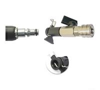 Stainless Steel Pressure Washer Nozzle 1/4 Inch Quick Connect(C) | Solid stainless steel body, rust resistant, withstands 2320psi, long lasting outdoor performance