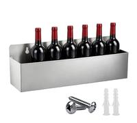 Stainless Steel Speed Rail Stainless Steel Heavy-Duty Liquor Organizer | Food Trucks Bottle Rack Sauce, Beer Can, Cruets, , Water, Cocktail, Food, for Kitchen, Living Room, Restaurant, Coffee