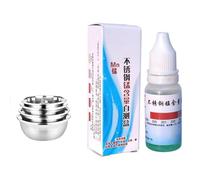 Stainless Steel Test | 19g Detection Liquid | Tableware Detection Reagent | for Industrial Lab Factory Workshop Kitchen Home