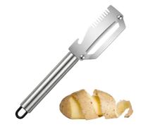 Stainless Steel Vegetable Peeler | Non Slip Food Slicer | Bottle Opener Kitchen Tool For Potato Cucumber Carrot Cabbage Pumpkin Fruit Meal Prep
