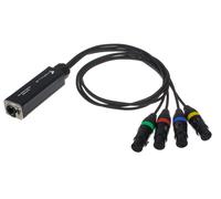Stairville Stairville RJ45 DMX Shuttle Snake FX4