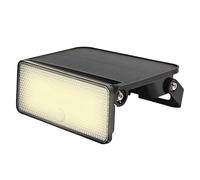 Stak by Velamp MAYA XL : Projecteur LED solaire 1600 lumens. Réglable. Avec détecteur de mouvement. Noir