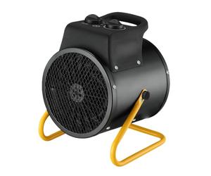 Stak Chauffage d’Atelier 3000 W - Soufflant en Acier IP24 avec Ventilateur Intégré et Tête Orientable