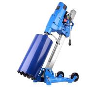 STAKO Perceuse Puissante 4350 W - Perçage Béton, Brique, Pierre - Carottage Max. 305 mm - 760 tr/min - Inclinaison 80° - Bleu