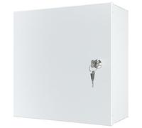 Stalflex Boite de Derivation Etanche Exterieur 300x300x140mm - Coffret Electrique Etanche en Acier et étanche à la Poussière - Boite de Derivation avec Serrure et Deux Clés