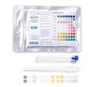 Stalora 50 Pièces 9 en 1 Bandelettes de Test pour Piscine et Aquarium, Testeur d'Eau Potable pour Dureté, pH, Chlore, Nitrates et Nitrites, Analyse Rapide pour Spa et Jacuzzi