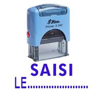 Stamp SAISI auto-encrage caoutchouc Stationary Office personnalisé Brillant Stamp