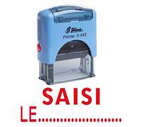 Stamp SAISI auto-encrage caoutchouc Stationary Office personnalisé Brillant Stamp