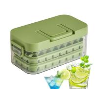Stampo Per | 64 Scomparti Per Cubetti Di Con Manico | Stampo Per Bloc, pour whisky, cocktail, latte, bevande, vin, frigo, bar, cucina