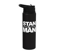 Stan l'homme Stan Nom personnalisé Stan l'homme Stainless Steel Insulated Water Bottle