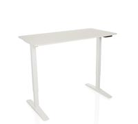 STAND BASIC | 120x60 - Bureau réglable en hauteur électriquement Blanc