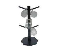 Stand De Bretzel | 1 Morceau * Support De Porte-beignet | Rack En Bois En Forme D'arbre De 33 Cm | Avec Une Base Stable Et 6 Armes Organisatrices Pour Le Mariage, La Restauration, L'anniversaire, Le B