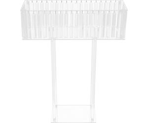 Stand pour fleurs, matériau acrylique, design multifonctionnel, transparent