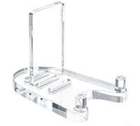 Stand Présentation Thé Transparent Compact 12cm(L) | modèle 12cm, pour robuste et , pour idéal théières, porcelaine fine, décoration épurée