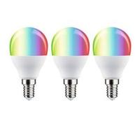 Standard 230 V Smart Home Zigbee 3.0 Sphérique LED E14 3x470lm 3x5W RGBW+ gradable Dépoli G