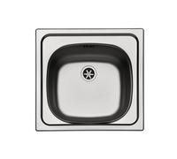 Standard S2, Évier Encastré, Acier Inox