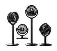 Standing Fan For Bedroom - Rapid Cooling 5 Speed Settings Adjustable Height