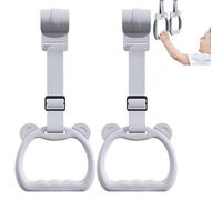 Standing Links - Pair Playpen Support for Assistance | Crib Climbing Brackets with Textured Non-Slip & Nylon Straps for Nursery, Bed, Bedroom and Playroom