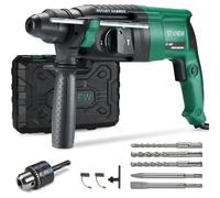 STANEW marteau perforateur SDS+ 950W, 0-1150rpm/5100bpm, 4 fonctions, poignée 360°