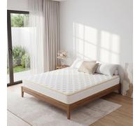 Stanew Matelas 140x190 Mousse 18 cm et Mousse A Mémoire Matelas | Parfait Soutien Haute Resilience Ultra Respirante, Réversible à Deux Faces (140 * 190 * 18)