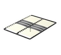 Stanew - Sommier 160x200 cm | 2x15 Lattes Naturel | Sommier à Lattes 160 x 200 | Ergonomique | Espace de Couchage Spacieux et Confortable pour Toute la Famille | Installation Express (1 Pied)