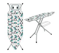 STANEW table repasser 120x45cm pliable, hauteur réglable, housse coton 100%, antidérapants
