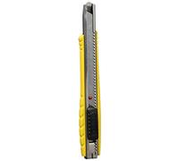 STANLEY 0-10-411 Cutter Gamme FATMAX Plus Résistant Largeur De Lame 9 Mm - Idéal Pour Les Moquettes - Acier Inoxydable - Longueur 135Cm