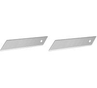 Stanley 0-11-325 Lame De Cutter 25 Mm Distributeur 10 Lames - Lame En Acier - Épaisseur Renforcée 1Mm - Distributeur Avec Capuchon Intégré Pour Casser Les Segments - Sécable En 7 Segments (Lot de 2)