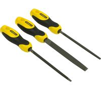 Stanley Jeu de limes bâtardes 0-22-445 – 150 mm – Lot de 3