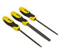 Stanley Jeu de limes bâtardes 0-22-445 – 150 mm – Lot de 3