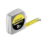 Stanley 0-33-218 Mesure 3 m x 12,7 mm en métal Powerlock Classic Multicolore