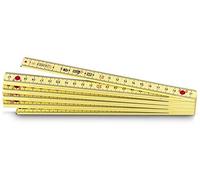STANLEY 0-35-320 Mesure Pliante 2 M X 15 Mm En Synthétique Fabriqué En France - Surface Anti-Reflets