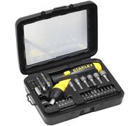 Stanley 0-63-022 Cliquet manche révolver, coffret 25 pieces