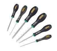 STANLEY 0-65-099 Tournevis Tamper Torx - Gamme FATMAX - Fabriqué En France - Liaisons Quasi Incassable - Grande Résistance - Sablage De L'Empreinte - Jeu De 6 Pièces