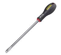 Stanley Tournevis FatMax 10 x 200 mm – Pointe évasée, Poignée Soft Grip, Fabriqué en France