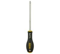 STANLEY 0-65-316 Tournevis Pointe Cruciforme Ph3X150Mm - Gamme FATMAX - Fabriqués En France - Lame En Acier - Sablage De L'Empreinte - Poignée Soft Grip - Quasi Incassable - Anticorrosion