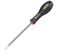 STANLEY 0-65-482 Tournevis Mécanicien 5,5 X 125 Mm - Gamme FATMAX - Fabriqués En France - Lame En Acier - Sablage De L'Empreinte - Poignée Soft Grip - Liaison Quasi Incassable - Anticorrosion