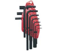 Stanley 0-69-251 Jeu de 8 clés hexagonales mâles métriques (1,5-6mm)