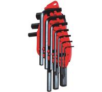 Stanley 0-69-253 Jeu de 10 clés hexagonales mâles métriques (1,5-10mm)