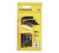 STANLEY 0 69 253 Jeu de 10 clés mâles 1,5 à 10 mm