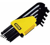 Stanley 0-69-257 Jeu de 12 clés mâles a tete sphérique (1/16"-3/8")